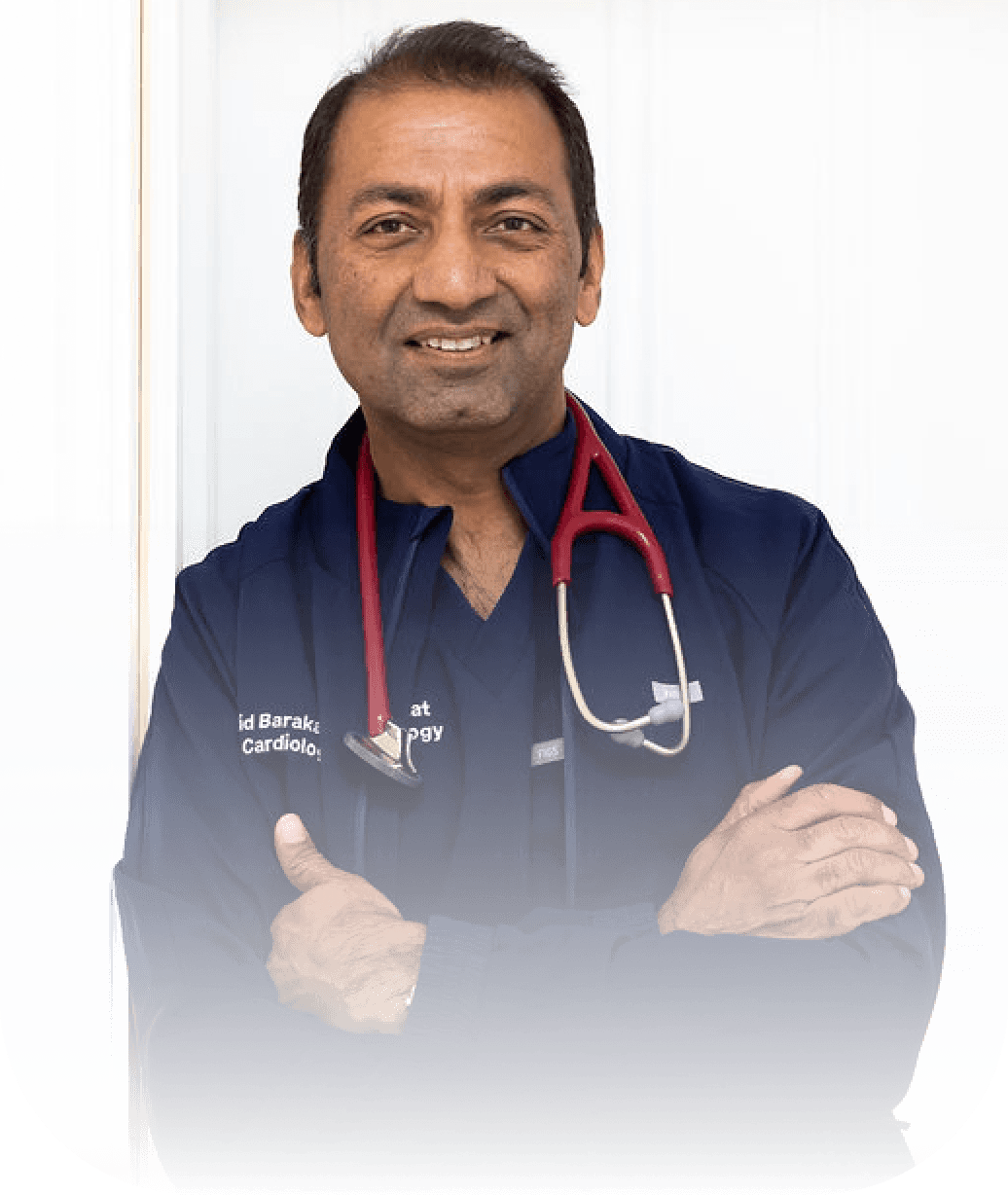 Dr Khalid Barakat smiling